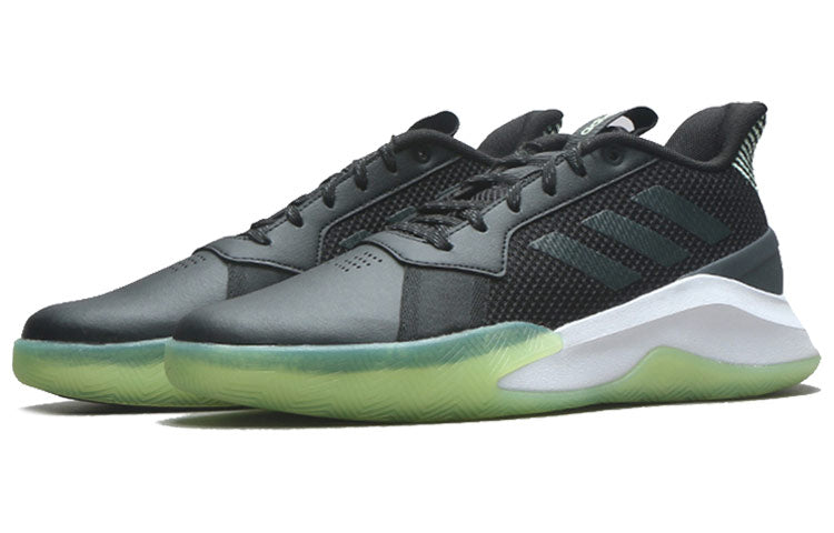 adidas RunTheGame 'Black Glow Green' EE9652