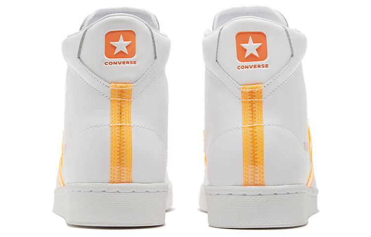 Converse Pro Leather High 'Hi-Vis Collection - White Flash Orange' 169500C