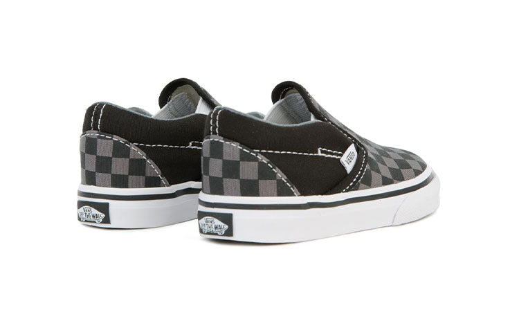 (TD) Vans Classic Slip-On 'Pewter Cherkboard' VN000LYHBPJ
