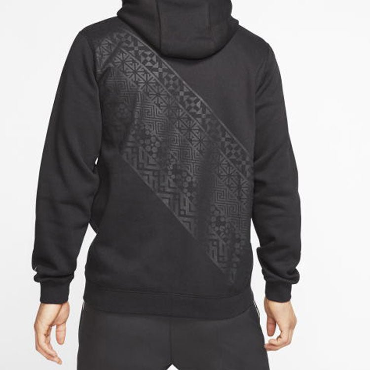 Men's Nike Club Twill Printing Pullover Black CT5228-010