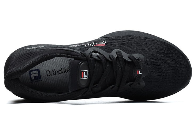 FILA Athletics Side Logo Low-Top 'Triple Black' A12M122104FBK