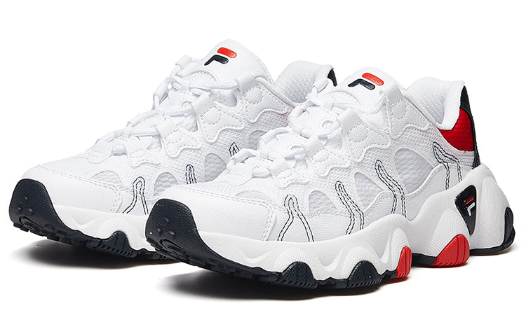 (WMNS) FILA Jagger Retro 'White Red Navy' F12W021409FWT