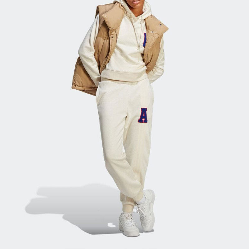 (WMNS) adidas Originals Small Logo Hoodies 'White' IC5229