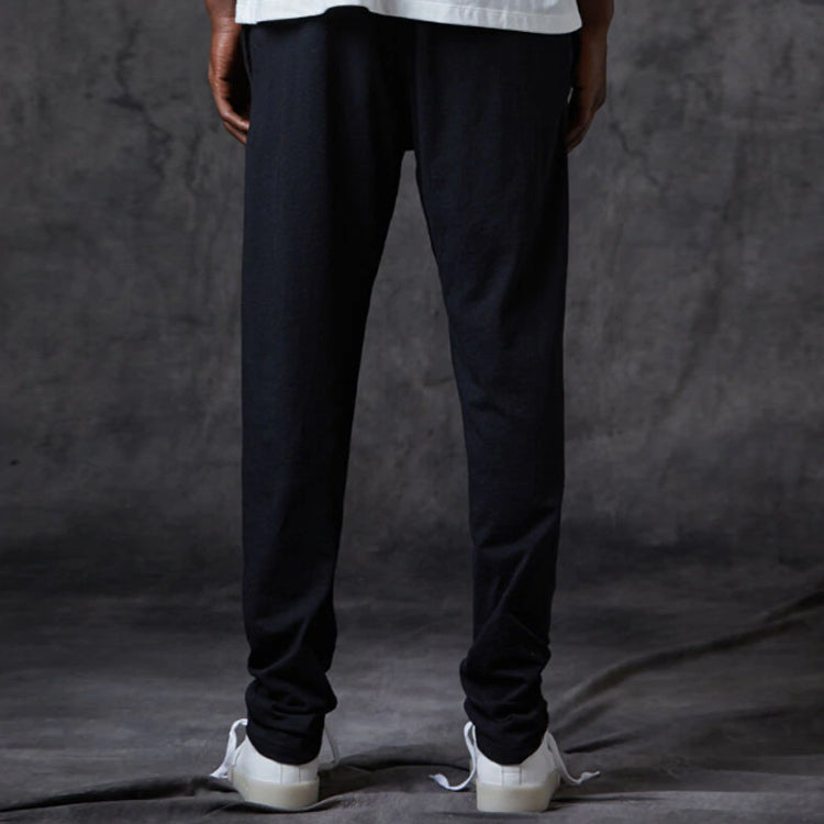 Fear of God Essentials FW20 Knit Logo Pants 'Black' FOG-FW20-183
