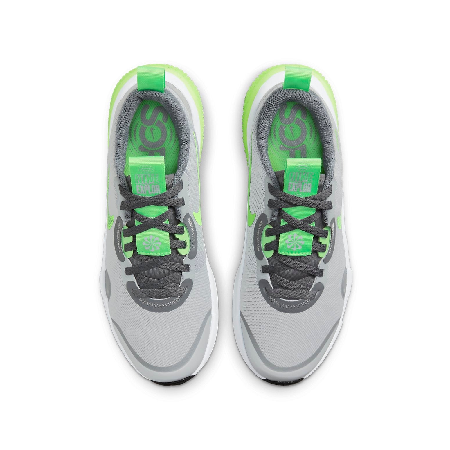 (GS) Nike Explor Next Nature 'Light Smoke Grey Green Strike' DC5860-009