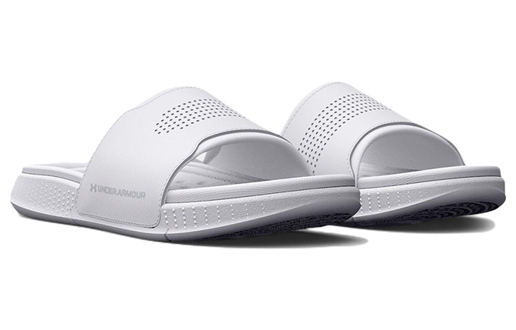 Under Armour Ansa Elevate Slide 'White Halo Grey' 3025044-101