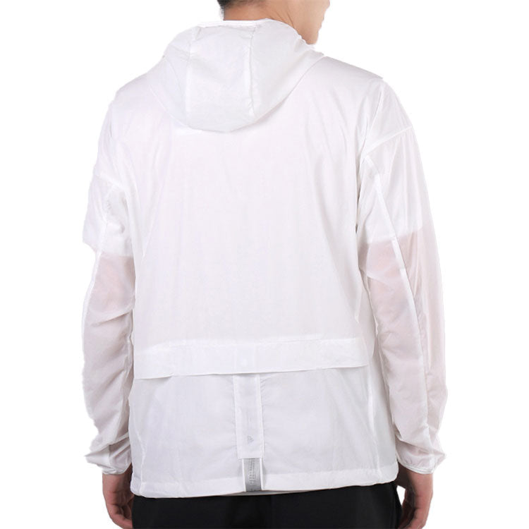 adidas Windtight Sports Hooded Rash Guards Men White FT2779