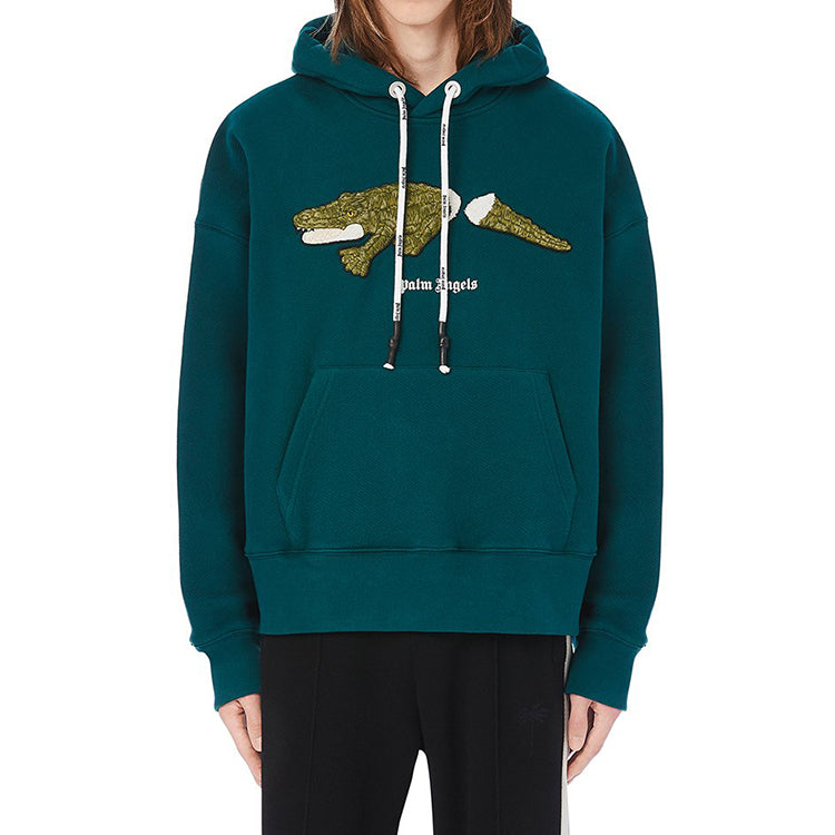 Men's PALM ANGELS Pattern Printing Green PMBB058E20FLE0075755