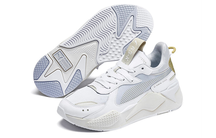 (WMNS) PUMA RS-X Metallic 'White Gold Metallic' 370501-01
