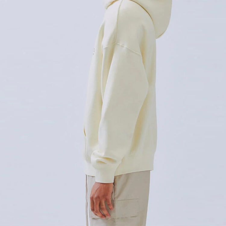 Fear of God Essentials FW19 Hoodie 'Cream' 0192250500058569