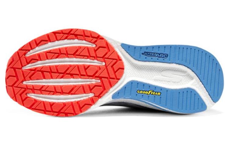 (WMNS) Skechers Go Run Razor 4 'Grey Red' 172075-GYBL