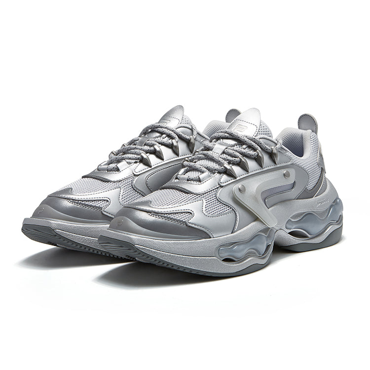 FILA FUSION Vintage Daddy Shoes 'Silver' T12M331109FDS