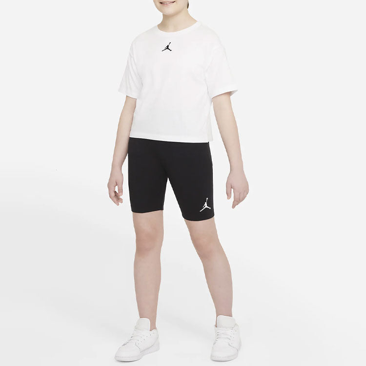 (GS) Air Jordan Essentials Bike Shorts 'Black' DO2776-010