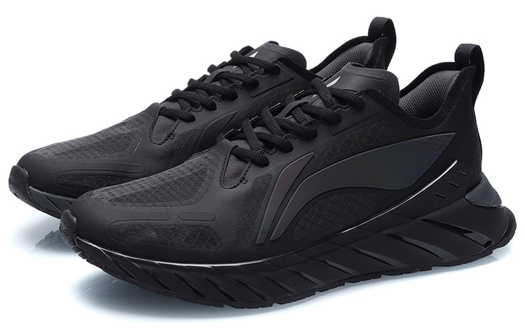 Li-Ning Running Shoes 'Black Reflective' ARHR047-3