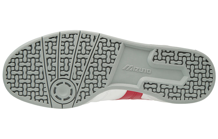 Mizuno City Wind Low Tops Skateboarding Shoes Unisex White Red D1GA191762