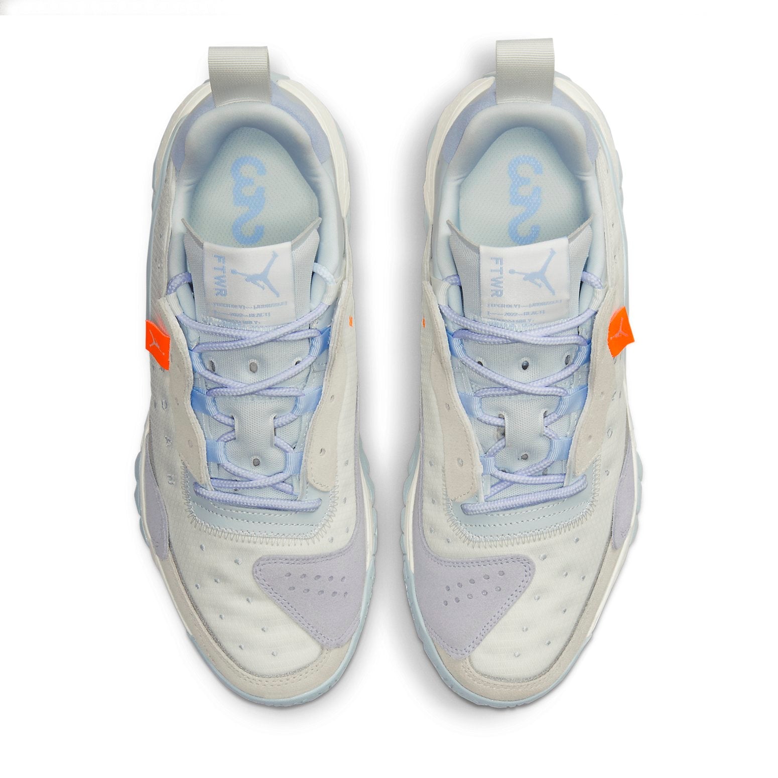 Air Jordan Delta 2 'White Total Orange Aura' CV8121-184
