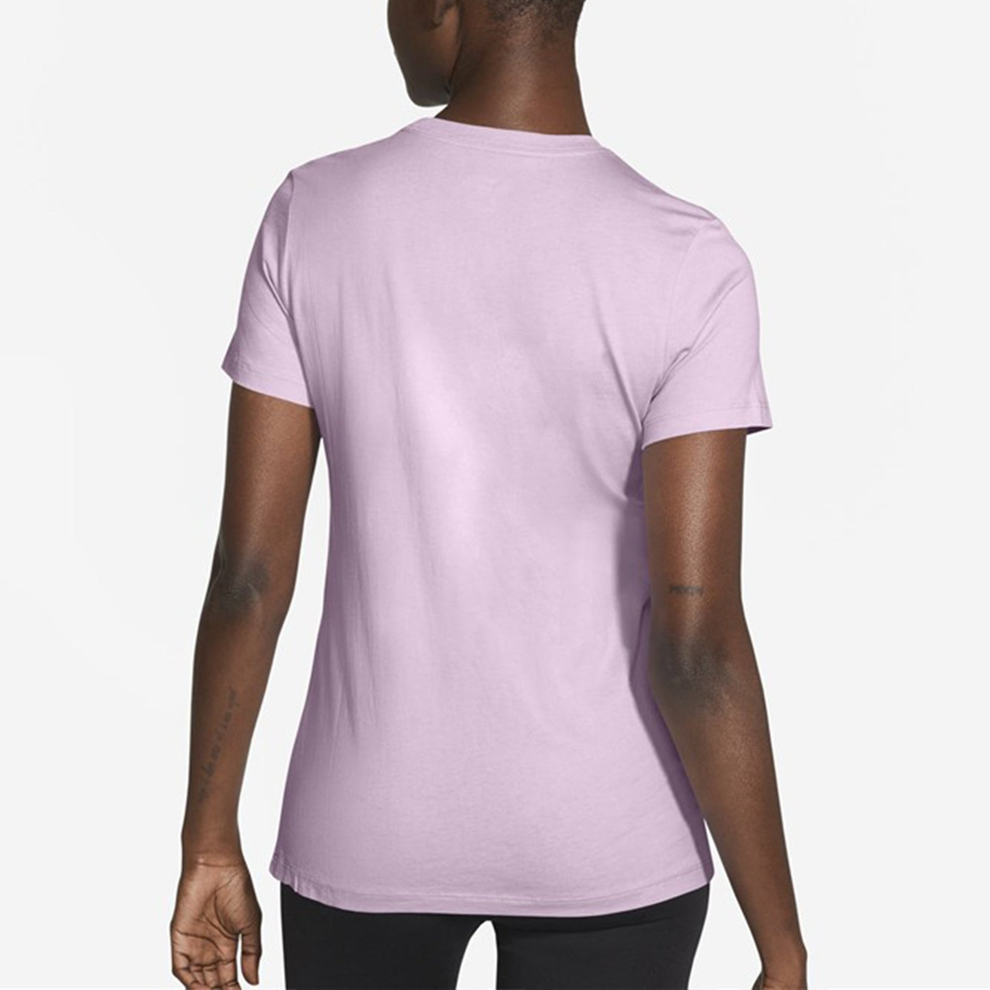 (WMNS) Nike Sportswear Essential Classic Logo Short Sleeve Pink/Red BV6170-695
