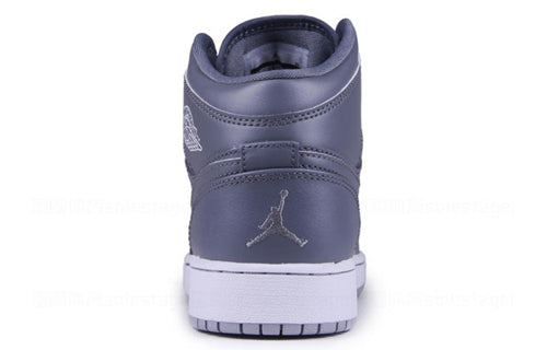 (GS) Air Jordan 1 Retro Mid 'Cool Grey Wolf Grey' 554725-031