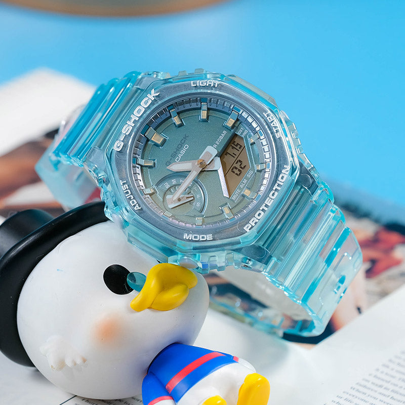 CASIO G-Shock Analog-Digital 'Light Blue' GMA-S2100SK-2APR