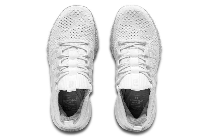 (WMNS) Under Armour Project Rock 3 'White Halo Grey' 3023005-110