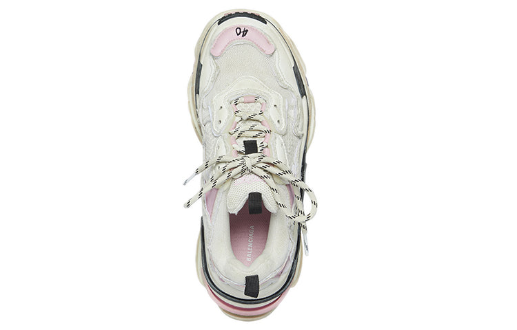 (WMNS) Balenciaga Triple S 'White Pink' 524039W3CS29051
