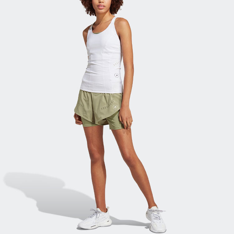 (WMNS) adidas Truepurpose Two-in-one Shorts 'Olive Green' HS0985