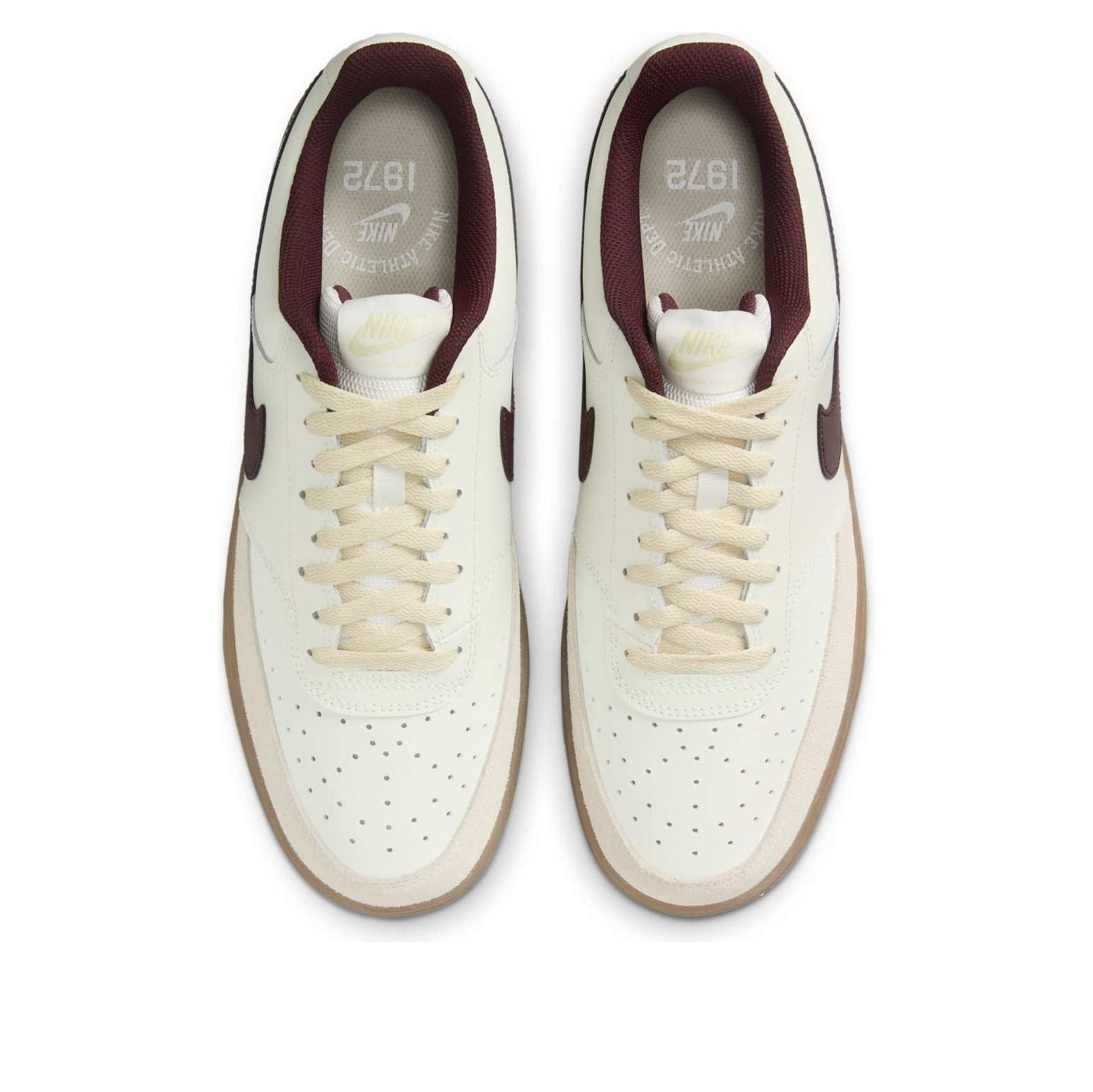 Nike Court Vision Low 'Sail Burgundy Crush Gum' HV2530-101