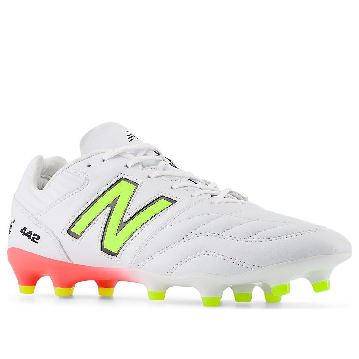 New Balance 442 Pro FG v2 'White Energy Red' MS41FMB2