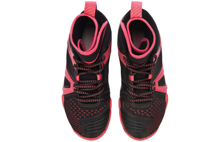 (WMNS) Li-Ning Saga Hi 'Black Red' AYAM004-1