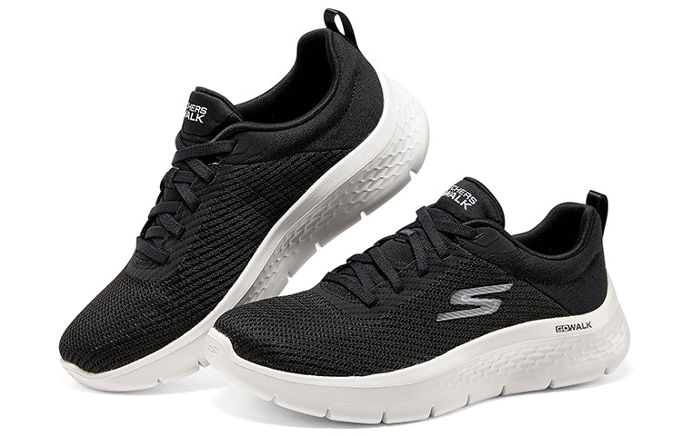 (WMNS) Skechers Go Walk Flex 'Alani - Black White' 124952-BKW