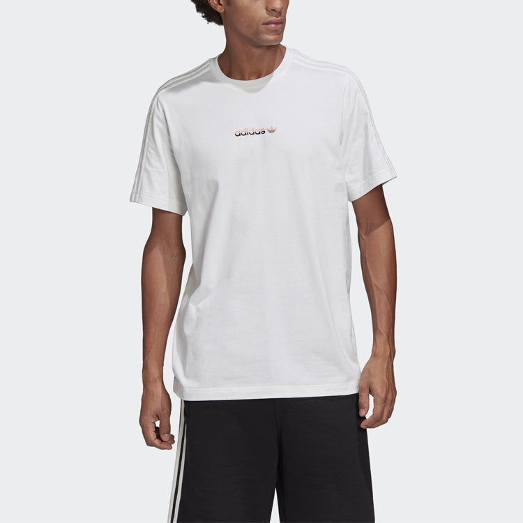 adidas originals Flame Printing Short Sleeve White GK5905
