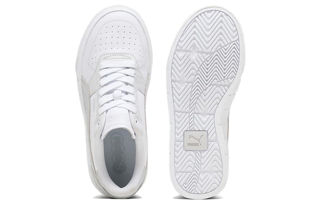 (WMNS) PUMA Cali Court Leather 'White Cool Light Grey' 393802-08