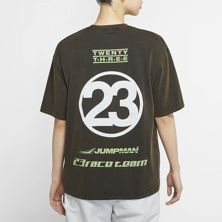 (WMNS) Jordan Moto Loose Black T-Shirt CW2205-010