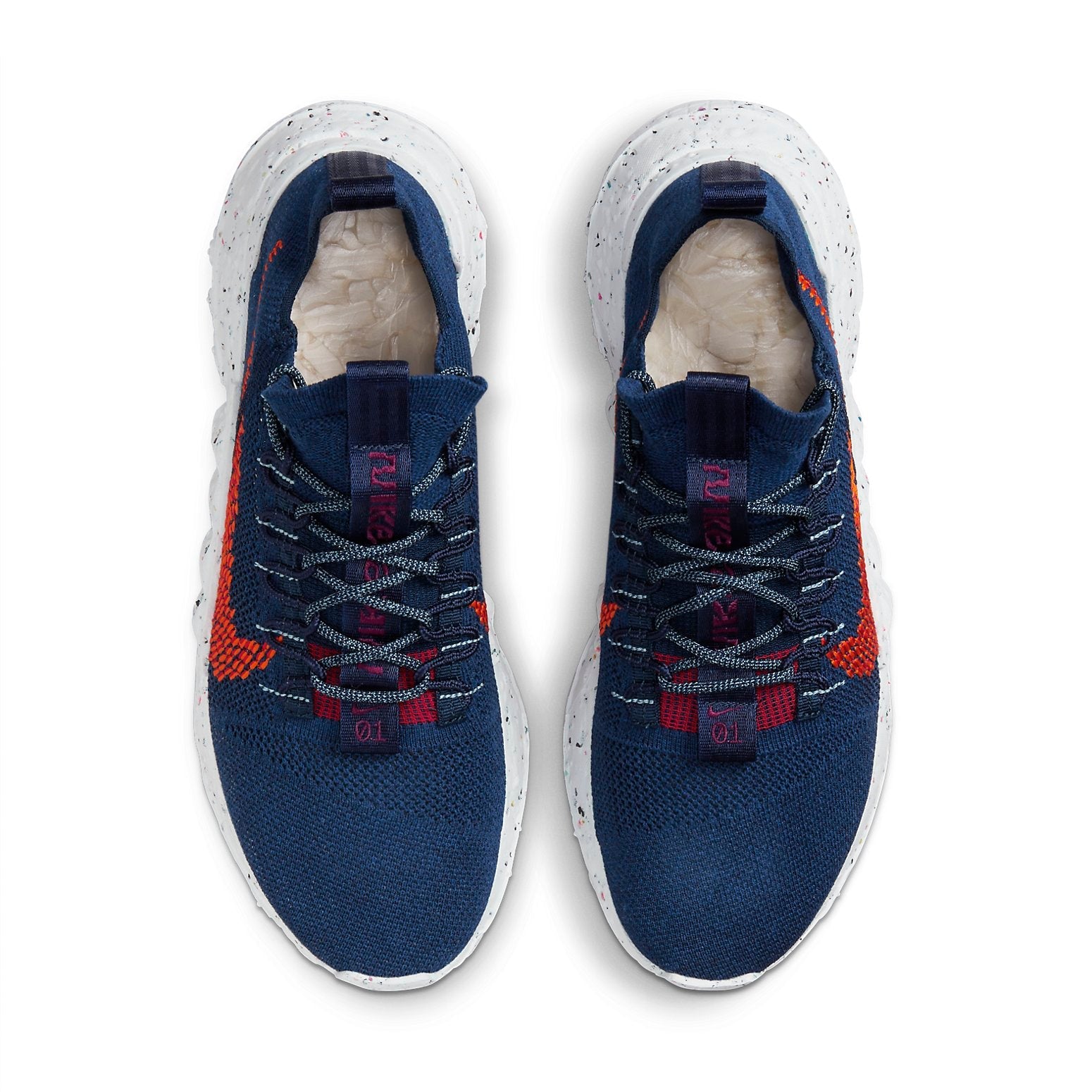 Nike Space Hippie 01 'Midnight Navy Magma Orange' DN0010-400