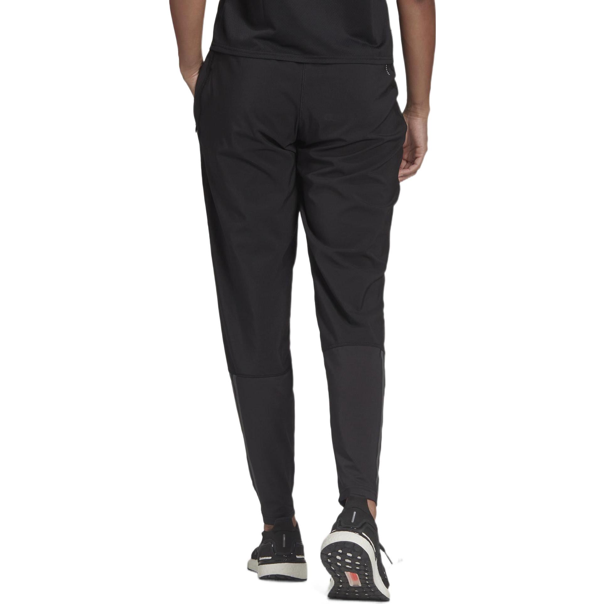 (WMNS) adidas Run Icons 3-Stripes Wind Running Pants Asia Sizing 'Black' HB6501