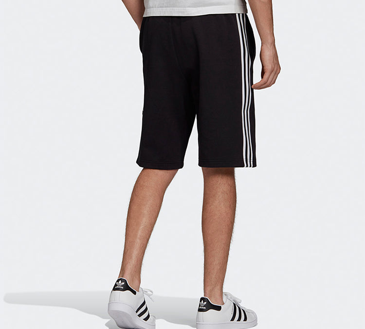 adidas originals Lockup Lng Short Side Stripe Sports Shorts Black FM9878