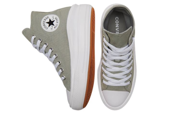 (WMNS) Converse Chuck Taylor All Star Move Platform High 'Seasonal Color - Slate Sage Gum' A00562C