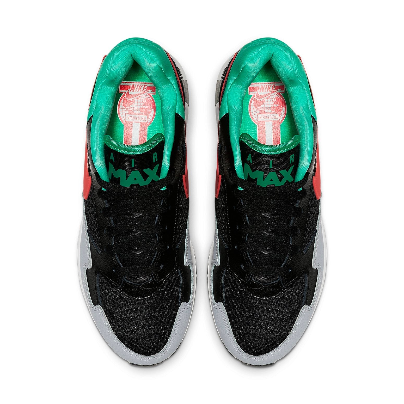 (WMNS) Nike Air Max ST 'Black Red Green' 705003-002