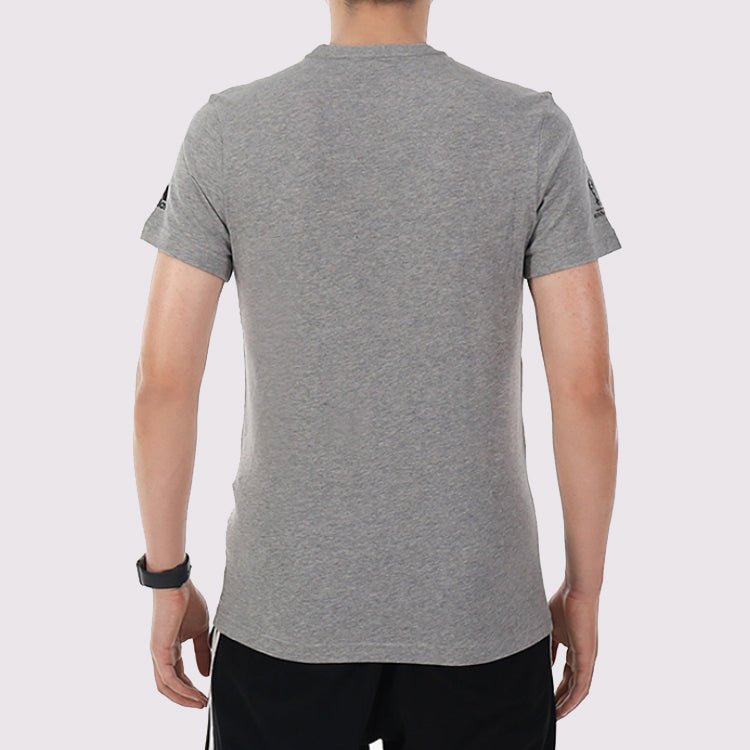 adidas MENS Road to Russia World Cup Print Crew-neck Short Sleeve Grey CW2091