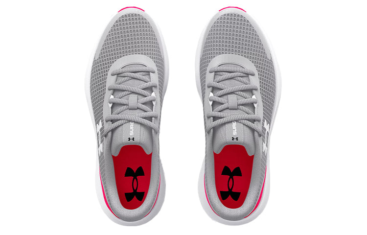 (WMNS) Under Armour Surge 3 'Halo Grey Penta Pink' 3024894-104