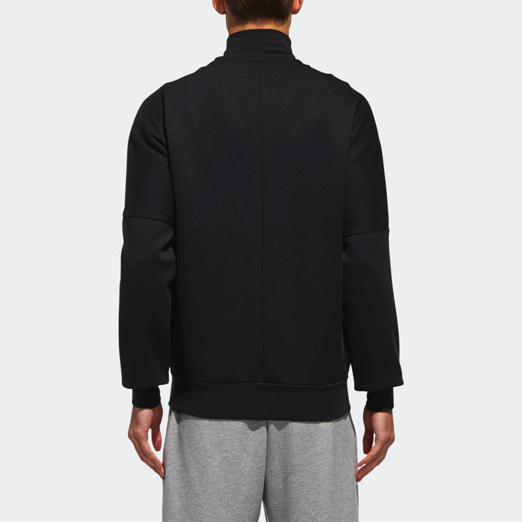 adidas Wj Tt Swt Martial Arts Logo Collar Jacket For Men Black DM5189