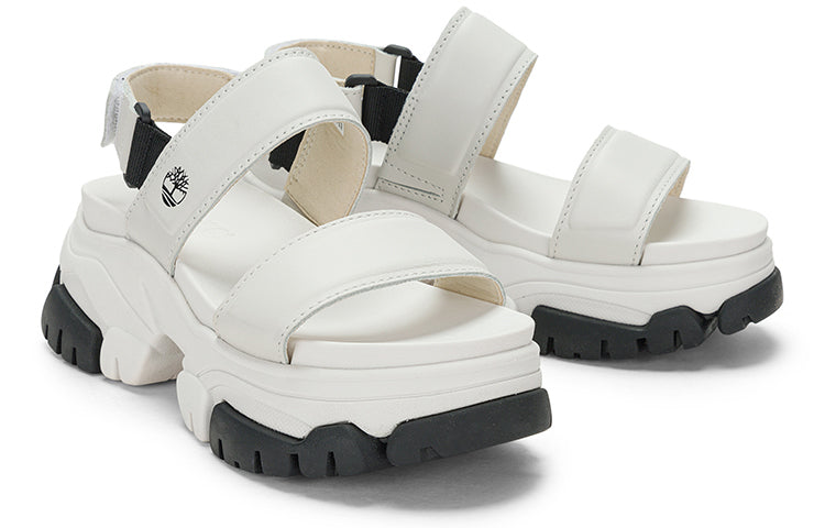 (WMNS) Timberland Adley Way Backstrap Sandals 'White' A5USMW
