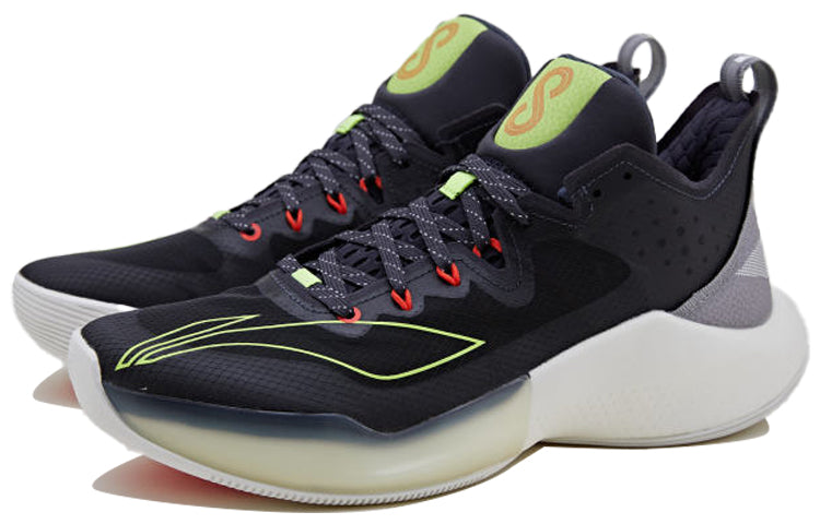 Li-Ning Sonic 8 Low PE 'Black White' ABAQ035-V