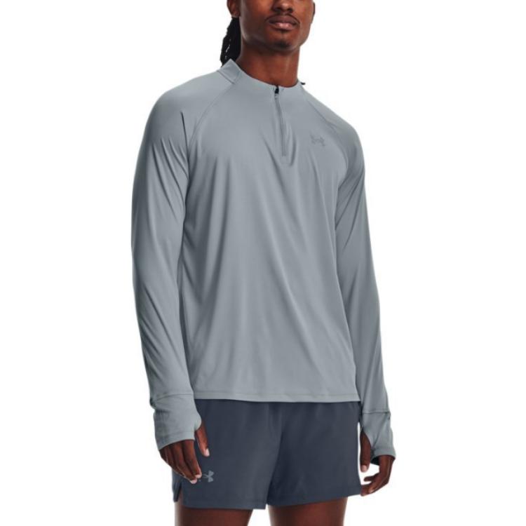 Under Armour Iso-Chill Up Pace 1/4 Zip Top 'Harbor Blue' 1377877-465