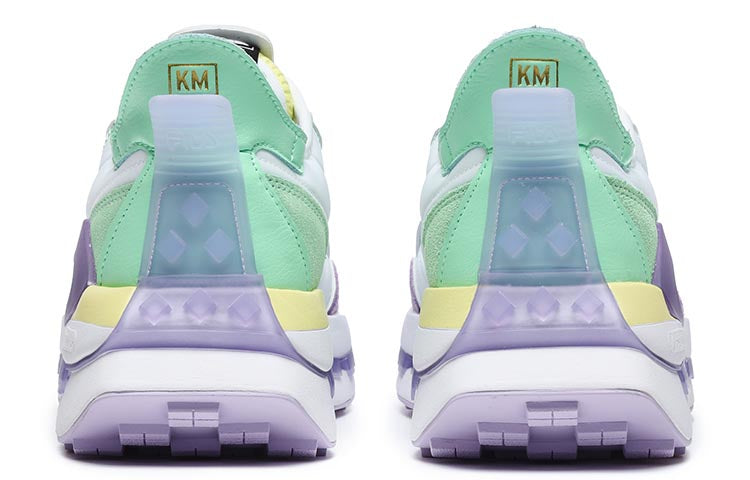 (WMNS) FILA KM Shoes 'White Purple Aqua' F12W233113FWP