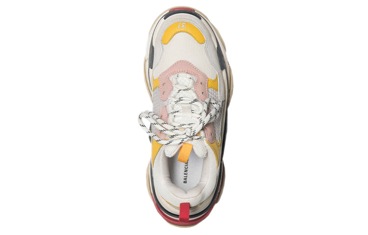 (WMNS) Balenciaga Triple S Trainer 'Pink Black' 524038W09O59035