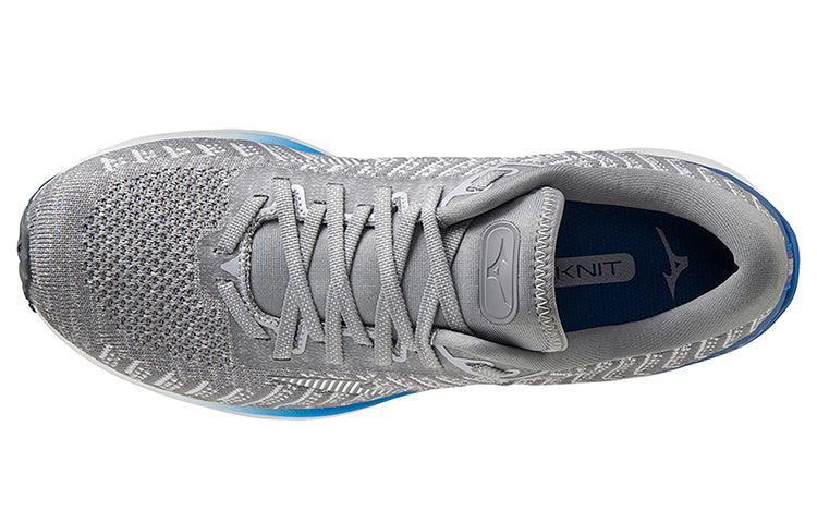 Mizuno Wave Rider 24 Waveknit 'Grey Blue' J1GC207501