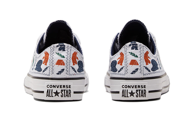 Converse Chuck Taylor All Star K White/Orange 672440C