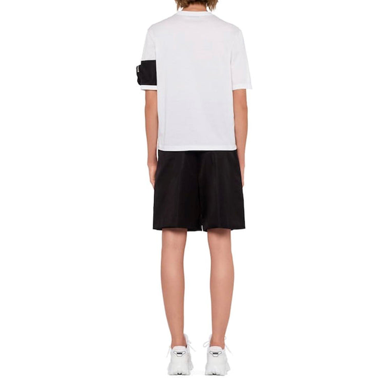PRADA Pocket Knit Short Sleeve Unisex White 135683-1XBH-F0964-S-202
