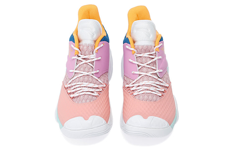 ANTA Basketball Series Sneakers Mid 'Pink White Blue' 112131616S-2